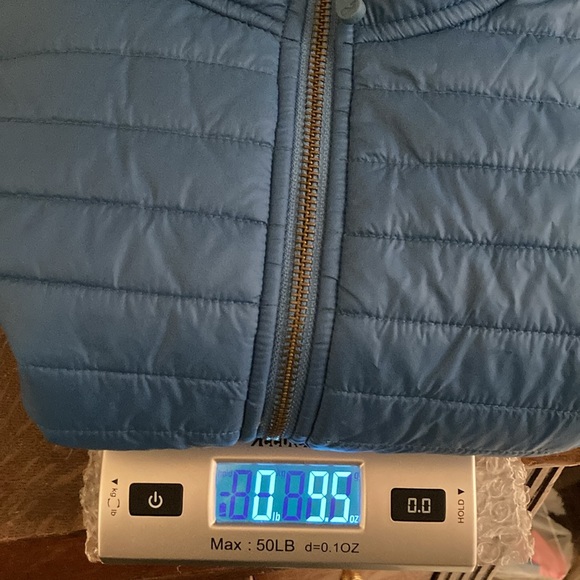 Vineyard vines puffer packable vest blue M - Picture 15 of 16